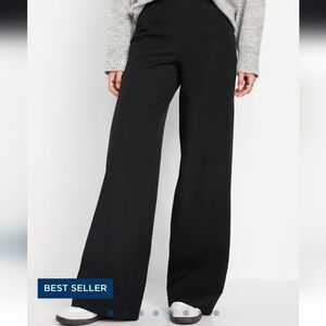 Worn Once!!! Womens Black High Rise Flare Dress pants- size small
